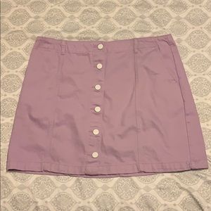 Forever 21, Skirt, Light Purple, Women 2X